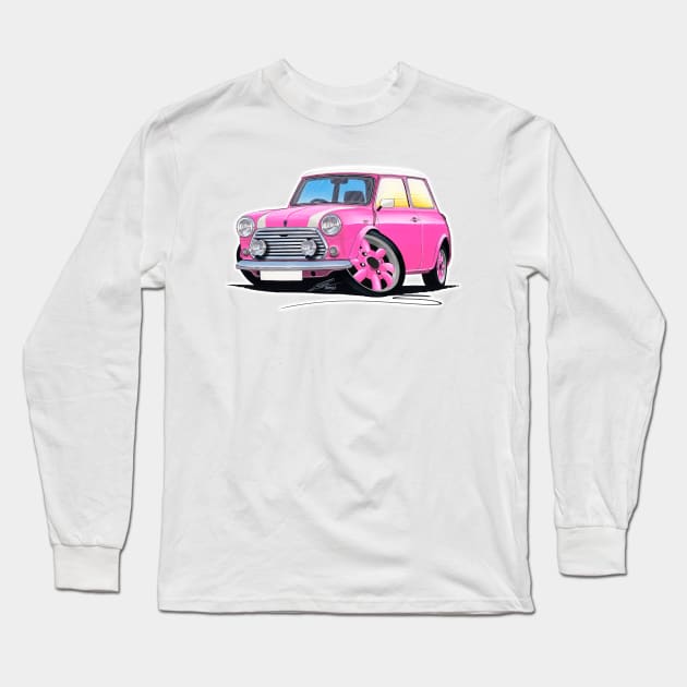 Mini Cooper Pink Long Sleeve T-Shirt by y30man5